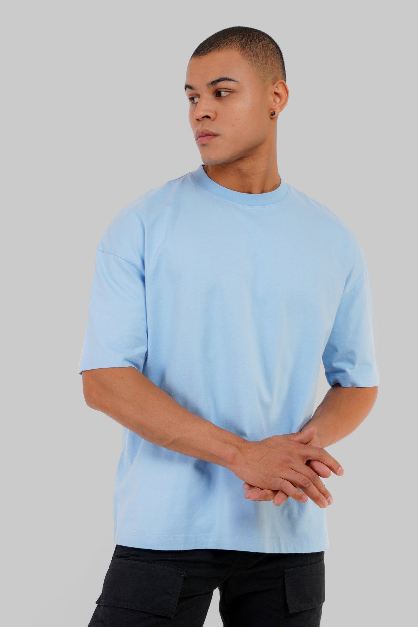 Baggy Solid T-Shirts Combo For Men